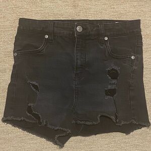 Women’s Black Jean Shorts
